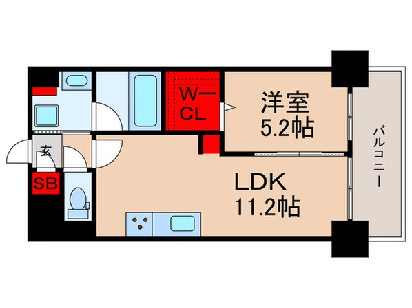 ラグゼナ東陽町の物件間取画像